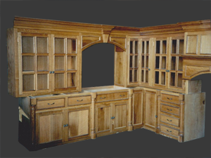 Custom Cabinets pano