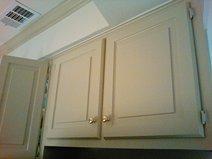 Custom Cabinets installation